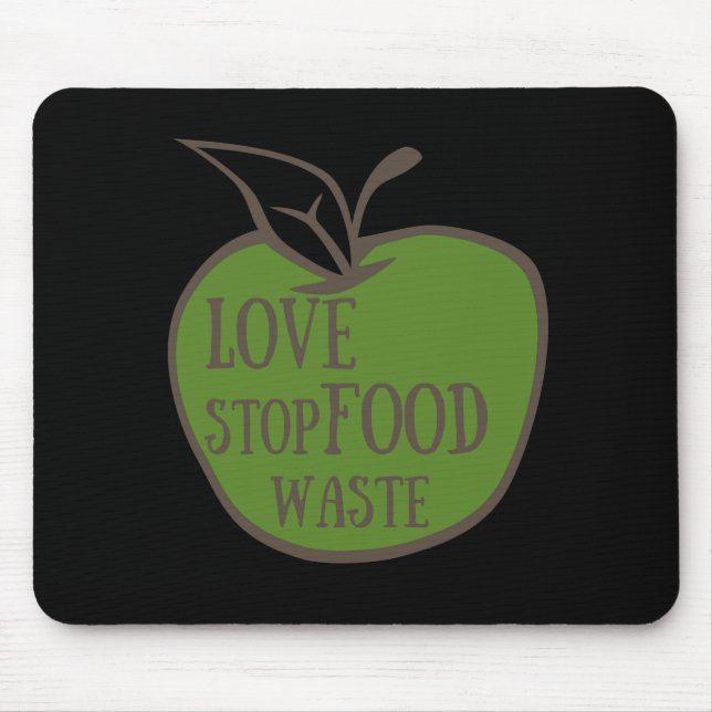 reduce food waste mouse pad (Front)