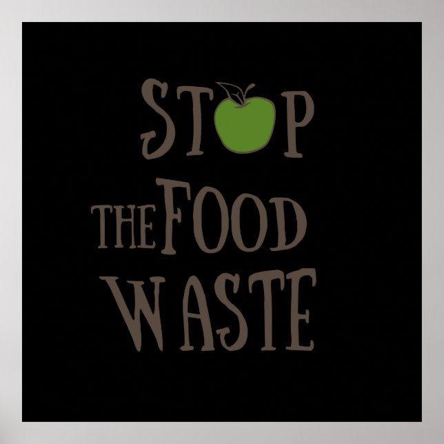 reduce food waste poster (Front)