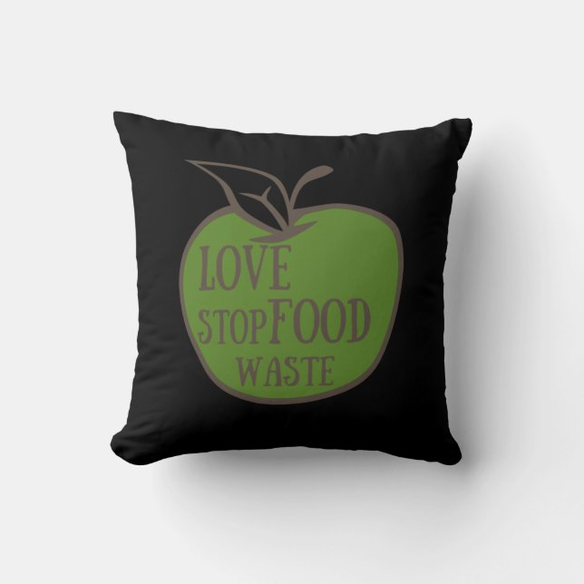 Reduce food waste recycling eco friendly cushion (Front)