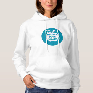 Reduce food waste recycling eco friendly hoodie