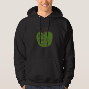 Reduce food waste recycling eco friendly hoodie