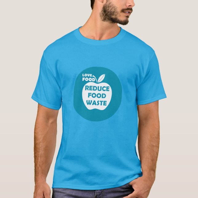 Reduce food waste recycling eco friendly T-Shirt (Front)