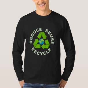 Reduce Reuse Recycle 2022  Earth Day T-Shirt
