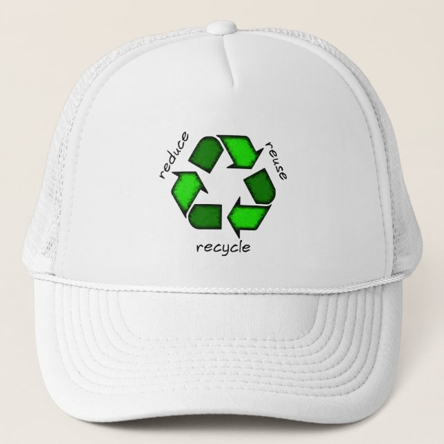 Reduce Reuse Recycle Cap (Front)