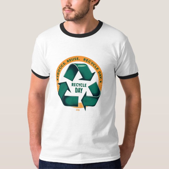 Reduce Reuse Recycle Eco Tee (Front)
