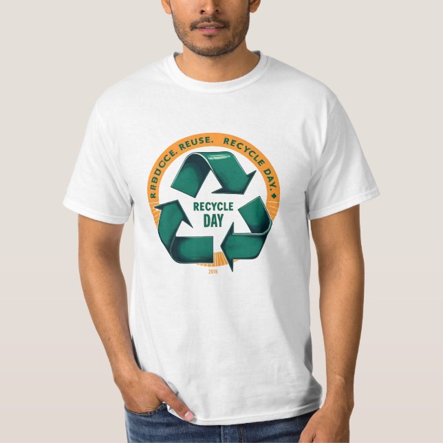 Reduce Reuse Recycle Eco Tee (Front)