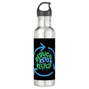 Reduce Reuse Recycle Environment 710 Ml Water Bottle