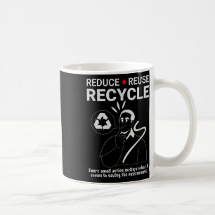 Reduce, Reuse, Recycle _ Environmental Protection Coffee Mug