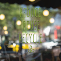 Reduce Reuse Recycle Healthy Food | Eco Green