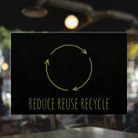 Reduce Reuse Recycle Healthy Food | Eco Green  Win