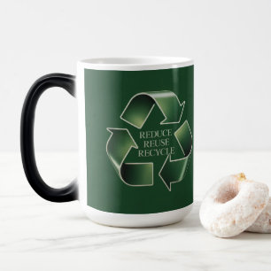Reduce Reuse Recycle Morphing Mug