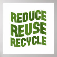 Reduce reuse recycle