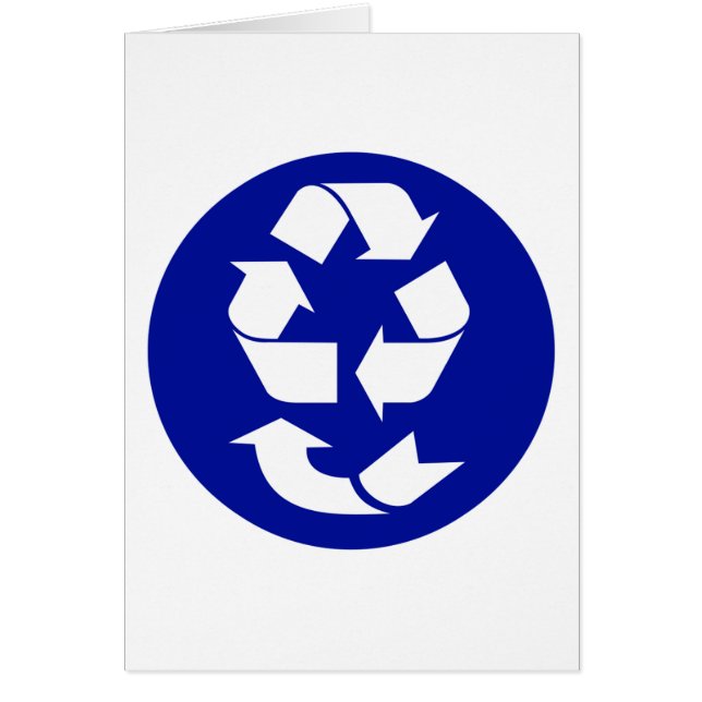 Reduce Reuse Recycle Recover Symbol (4 Rs) (Front)