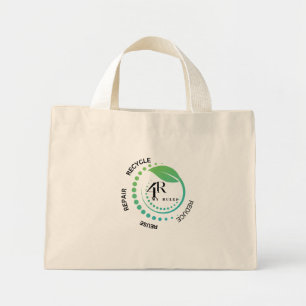 Reduce Reuse Recycle Tote Bag Eco-Friendly Reusa