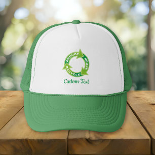 Reduce Reuse Recycle Trucker Hat