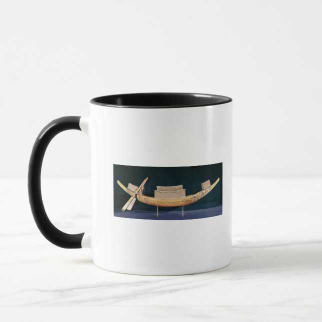 Reduced model of a boat from the Tomb Mug (Left)