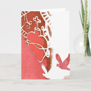 redwhite holiday card