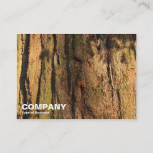 Redwood Bark Business Card