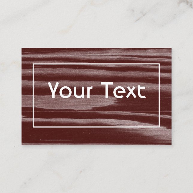 Redwood Business Card (Front)