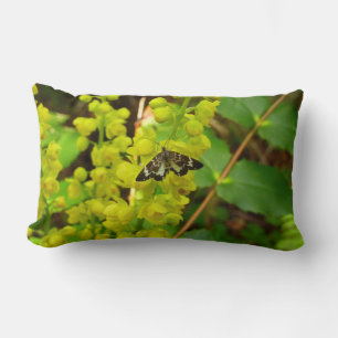 Redwood Butterfly and Wildflowers Lumbar Cushion
