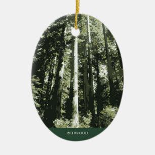 Redwood Christmas Tree Ornament