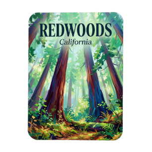 Redwood National and State Parks California Magnet