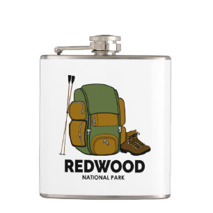 Redwood National Park Backpack Hip Flask