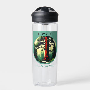 Redwood National Park Beauty in California Water Bottle