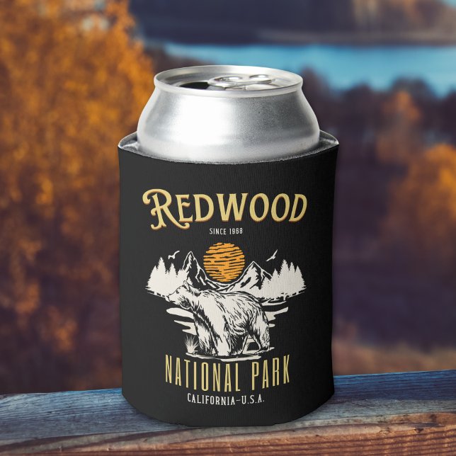 Redwood National Park California Can Cooler (Creator Uploaded)