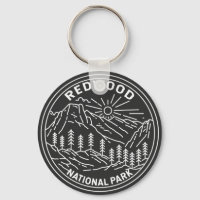 Redwood National Park California Vintage Monoline 