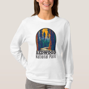 Redwood National Park California Vintage T-Shirt