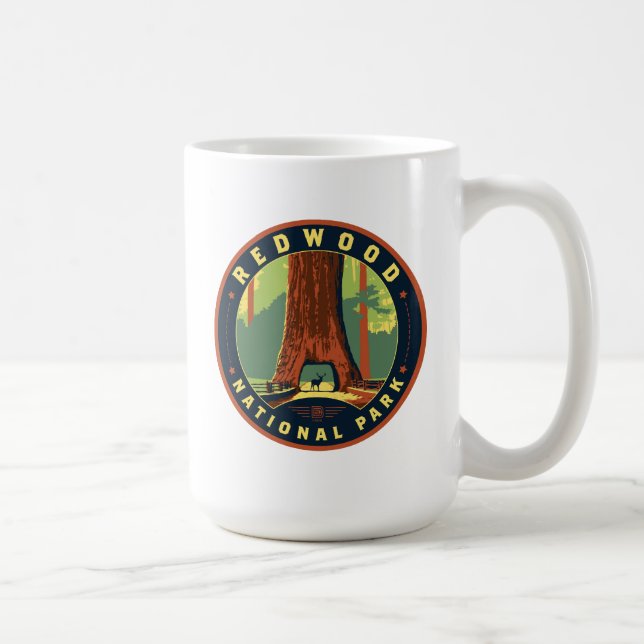 Redwood National Park Coffee Mug (Right)