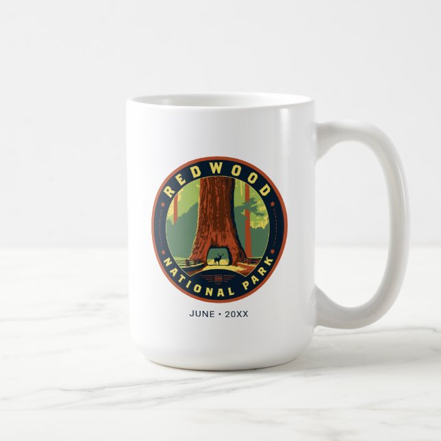 Redwood National Park Coffee Mug (Right)