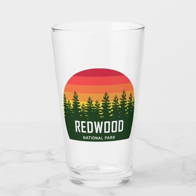 Redwood National Park Glass (Front)