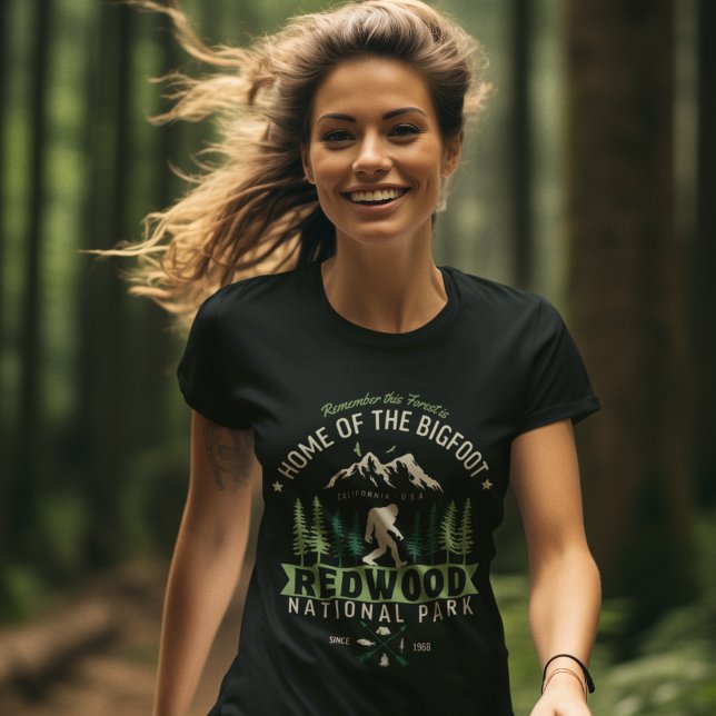 Redwood National Park Home of the Bigfoot T-Shirt (Creator Uploaded)