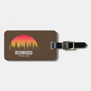 Redwood National Park Luggage Tag