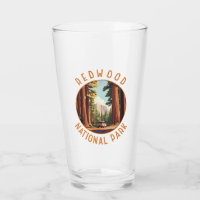 Redwood National Park Retro Distressed Circle