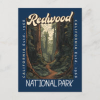 Redwood National Park Retro Distressed