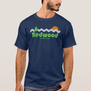 Redwood National Park Retro T-Shirt