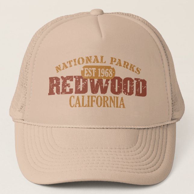 Redwood National Park Trucker Hat (Front)