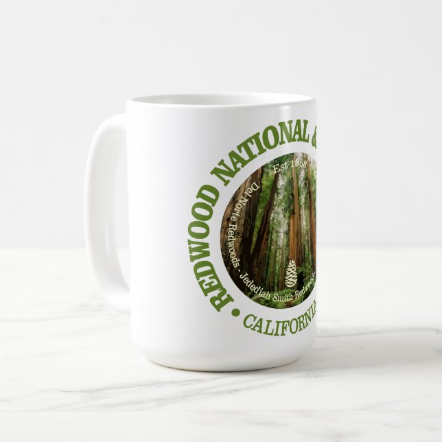 Redwood National & State Parks (NP2) Coffee Mug (Front Left)