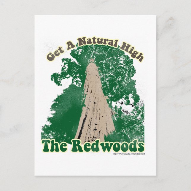 Redwood Natural High Postcard (Front)