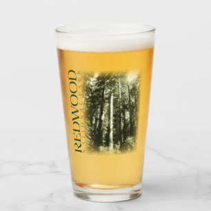 Redwood Pint Glass, National Park Tumbler