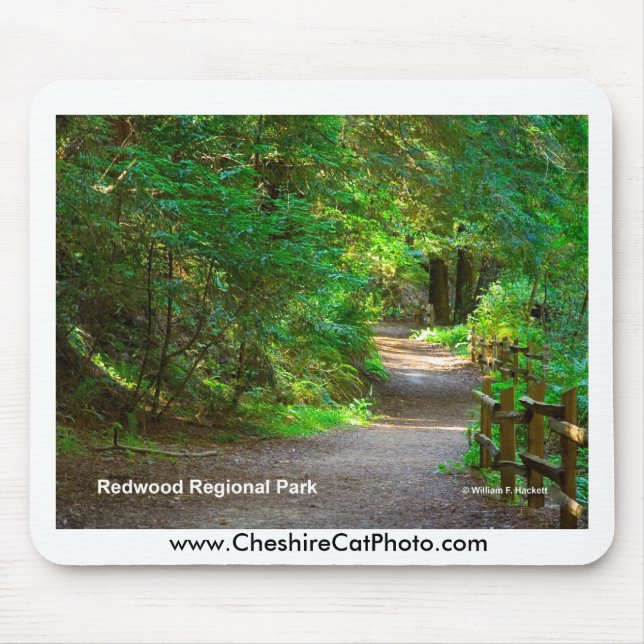 Redwood Regional Park California Products Mouse Pad (Front)