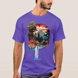 Redwood Tree Mountain View T-Shirt