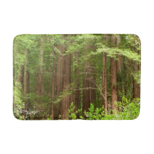 Redwood Trees at Muir Woods National Monument Bath Mat