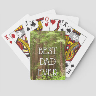 Redwood Trees at Muir Woods National Monument Playing Cards