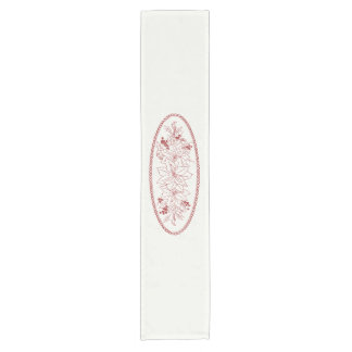 Redwork Embroidery Table Runner – Christmas