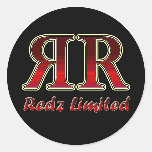 Redz Limited Sticker (Front)