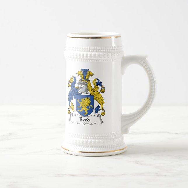 Reed Family Crest Beer Stein (Right)